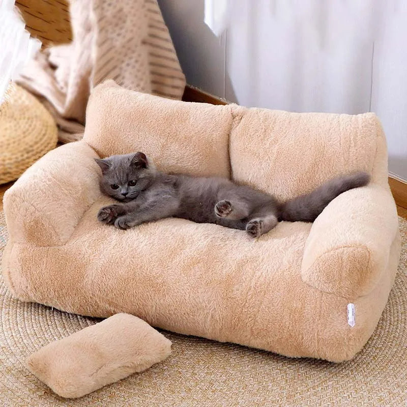 Calming Plush Pet Sofa