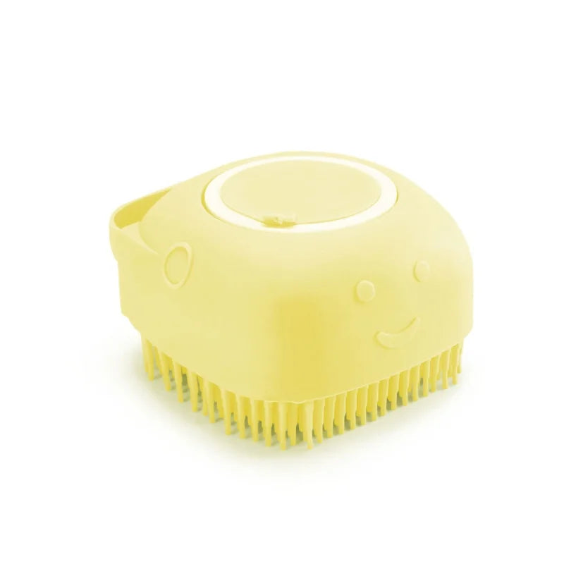 Silicone Bath Brush with Shampoo Dispenser