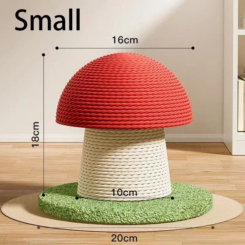 Mushroom Cat Scratching Post
