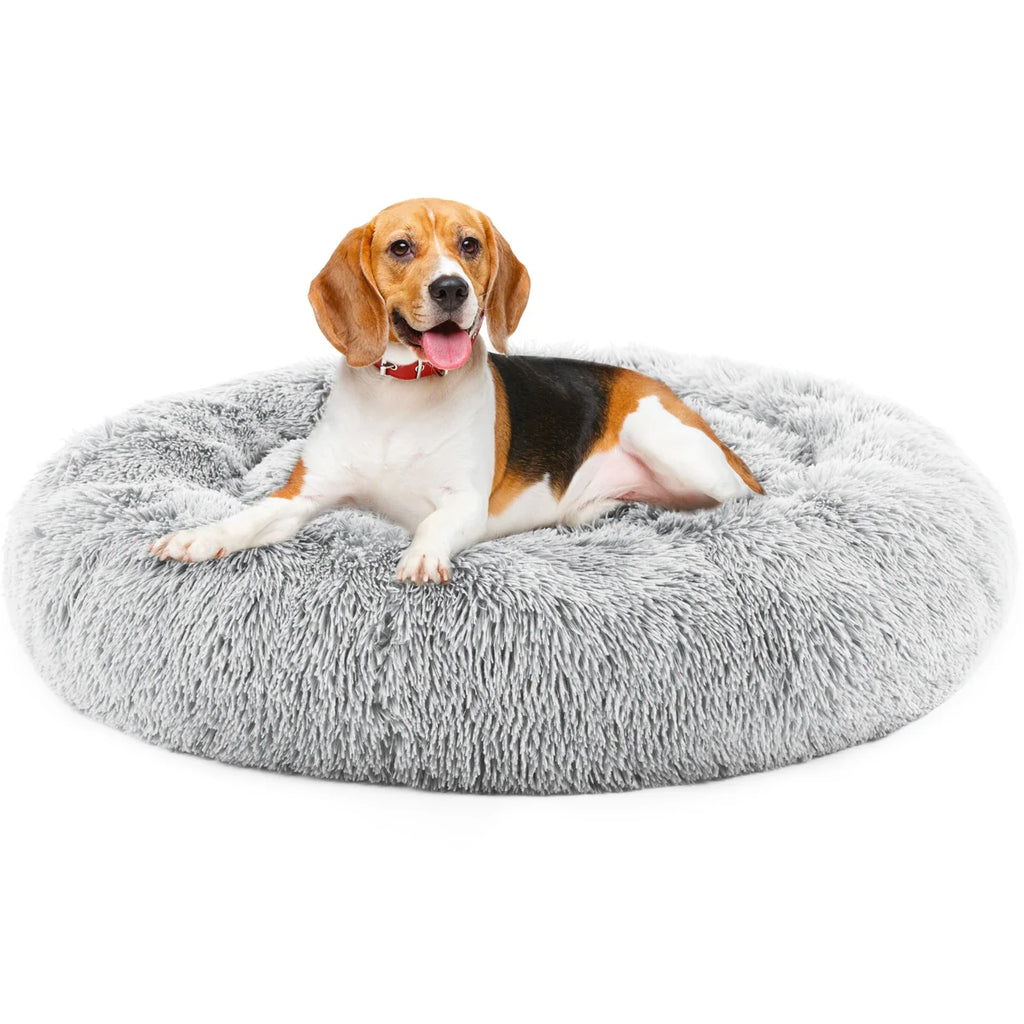 Round Calming Dog Bed