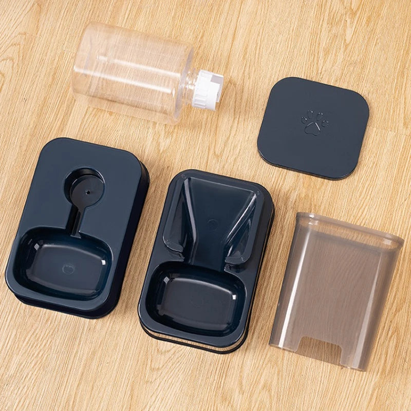 Automatic pet Feeder with Drinker