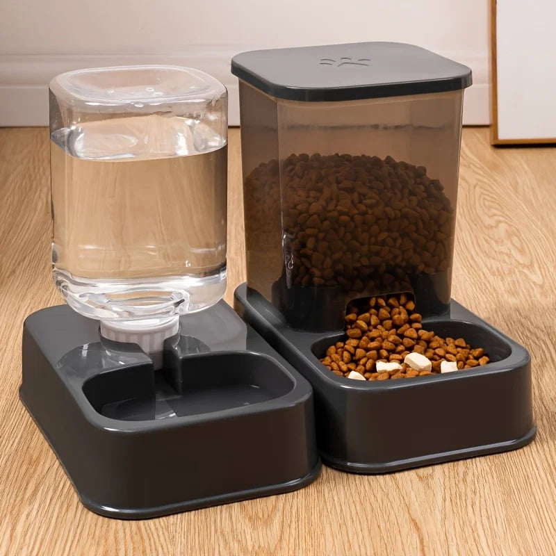 Automatic pet Feeder with Drinker