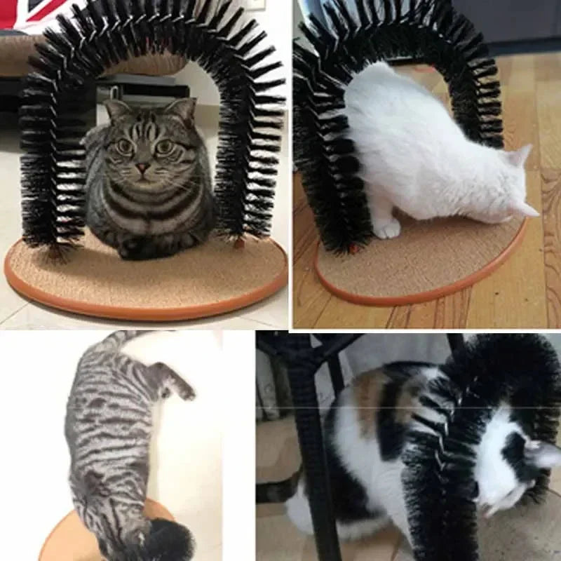 Cat Self-Grooming Arch