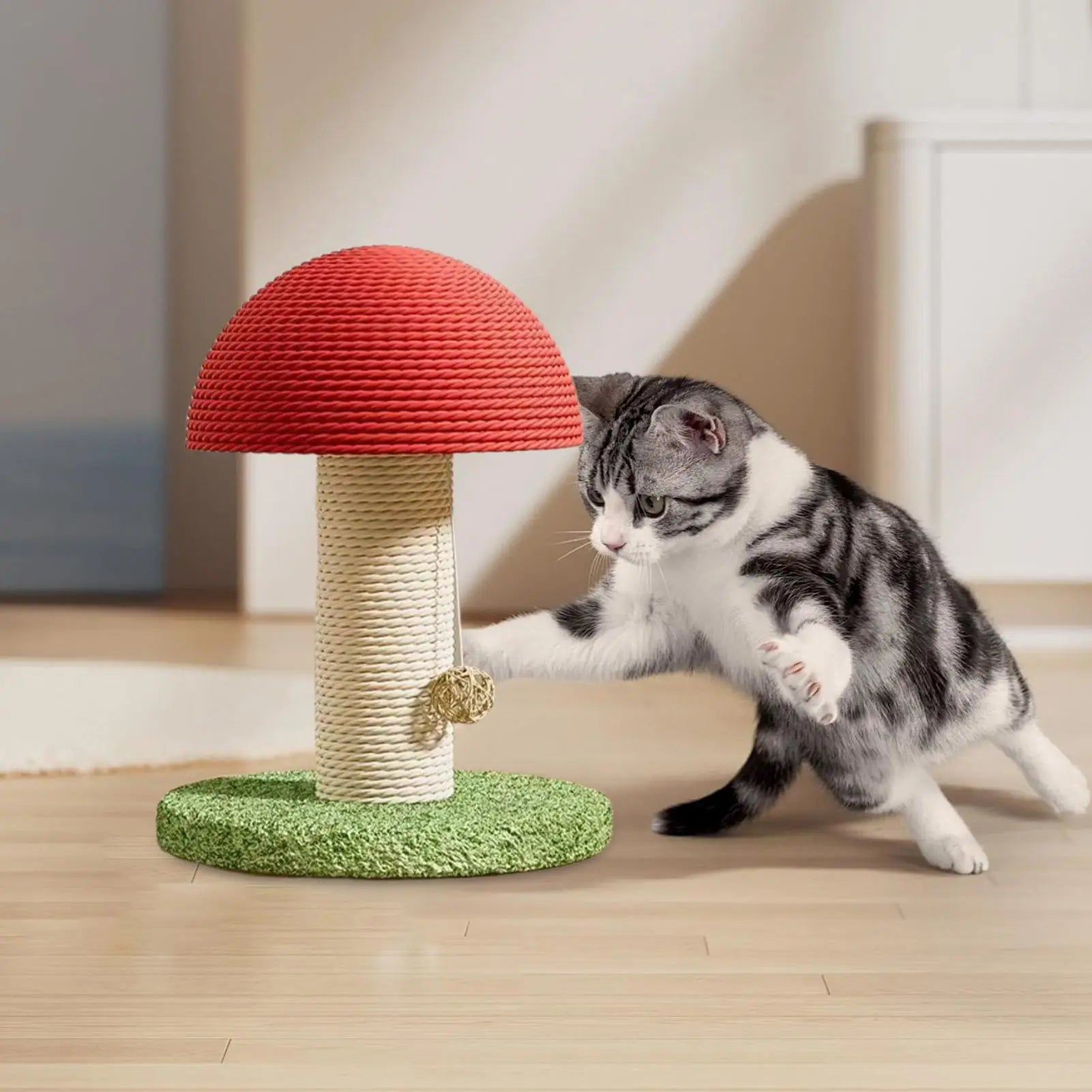 Mushroom Cat Scratching Post