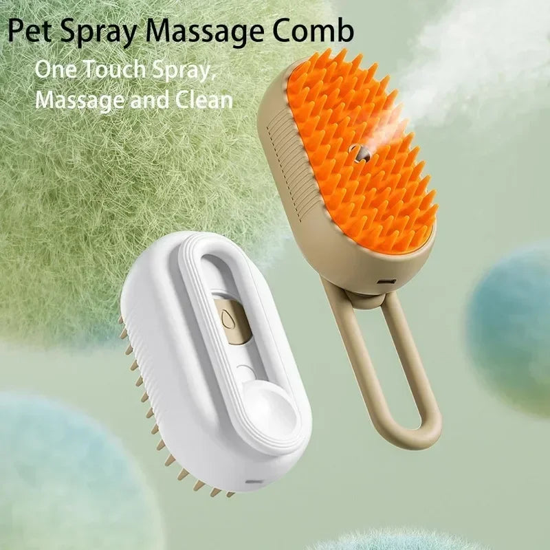 Self-Cleaning Pet Grooming Brush