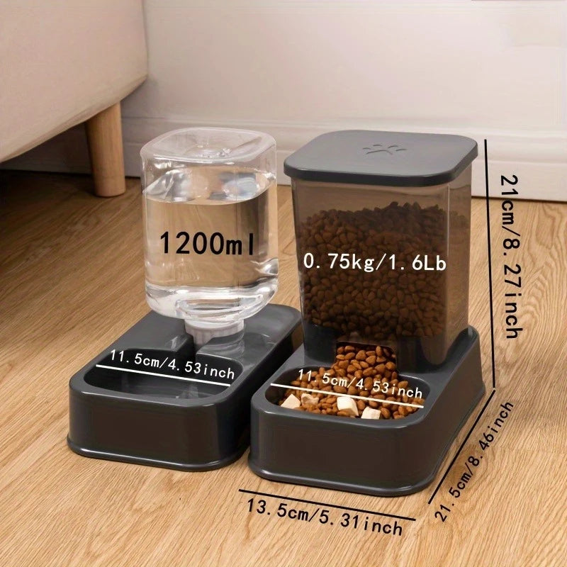 Automatic pet Feeder with Drinker