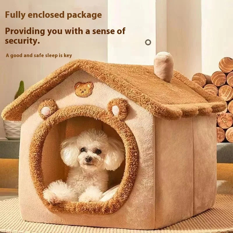 Cozy Pet House Bed