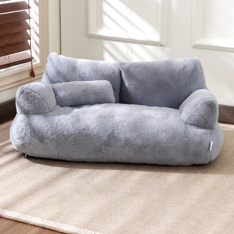 Calming Plush Pet Sofa