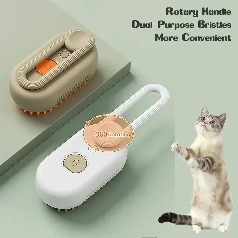 Self-Cleaning Pet Grooming Brush