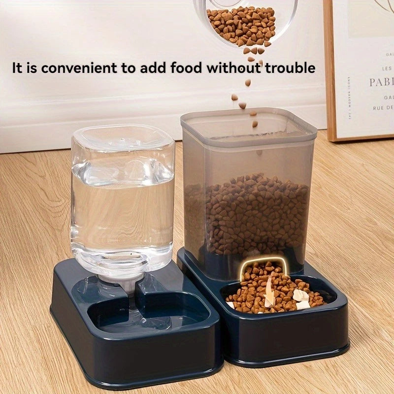 Automatic pet Feeder with Drinker