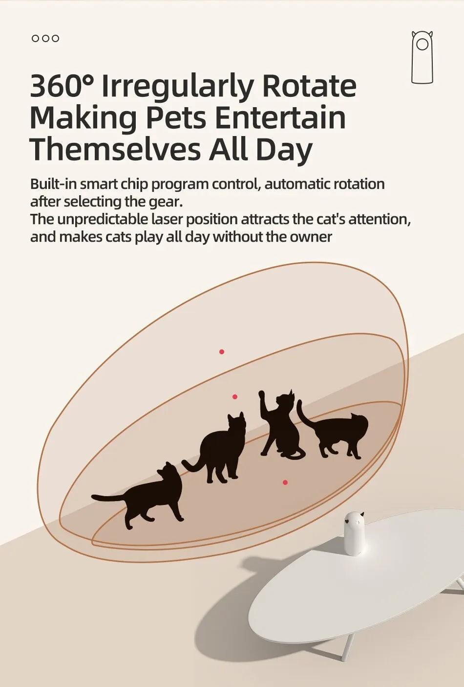 Automatic Laser Cat Toy