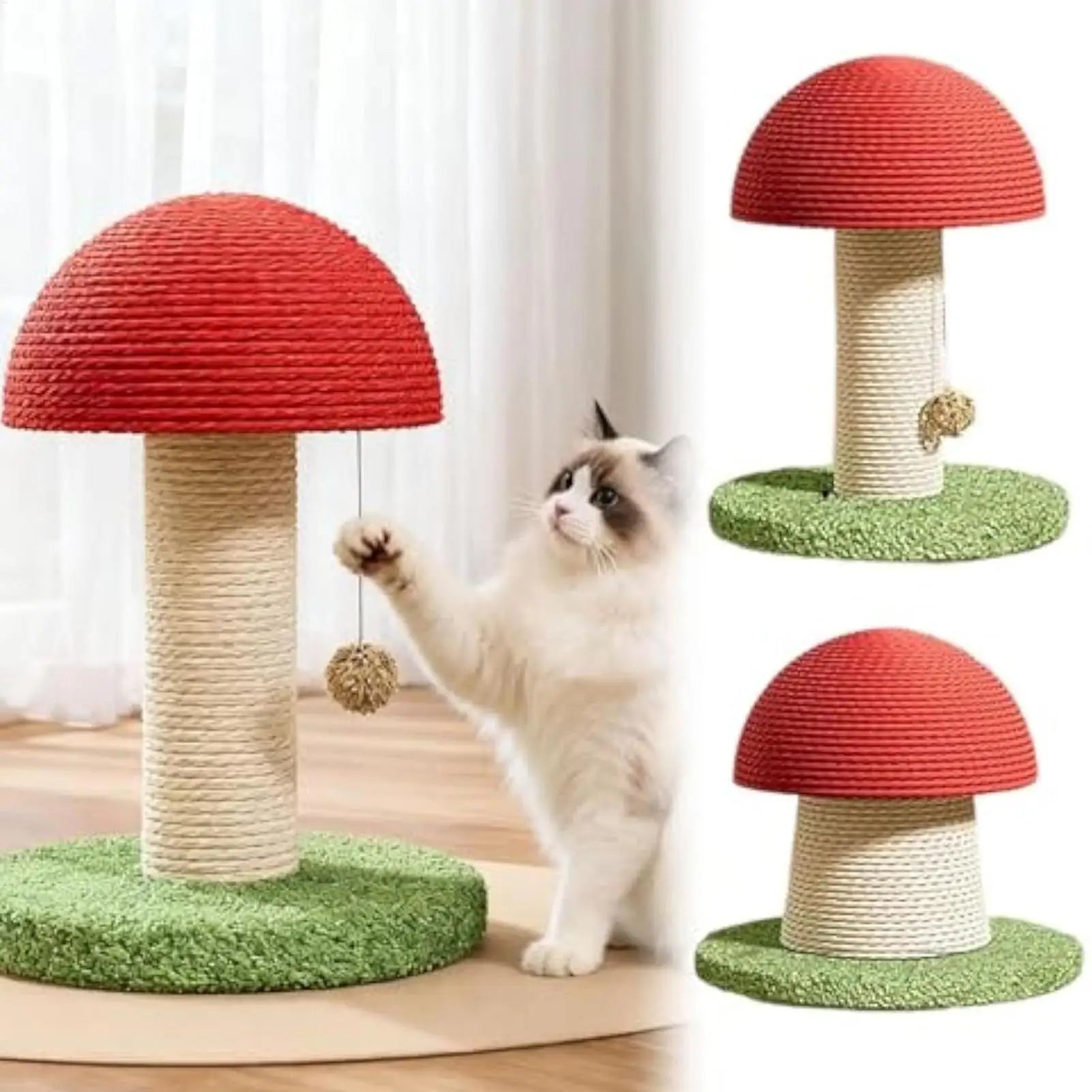 Mushroom Cat Scratching Post