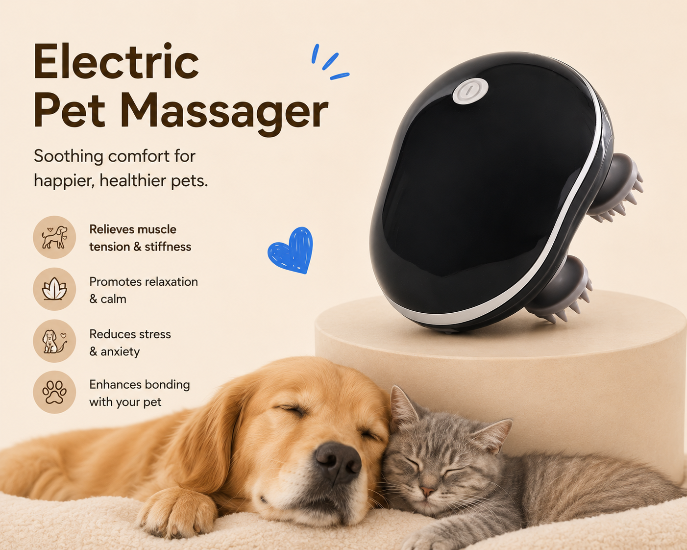 Electric Pet Massager